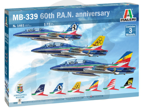 Battle-Models > 1:72 MB-339 60th P.A.N. anniversary - 3 modele